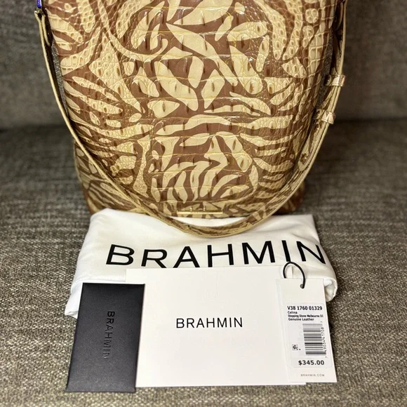 🌟Brahmin🌟 Celina Stepping Stone Melbourne DI Shoulder Bag - Picture 2 of 16